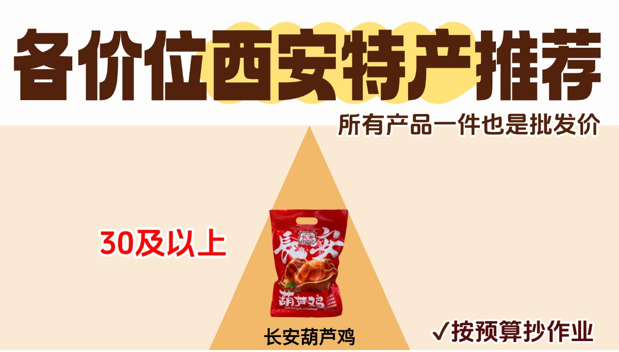 西安特产选购指南｜划分各价位特产档位、按需挑选陕味伴手礼